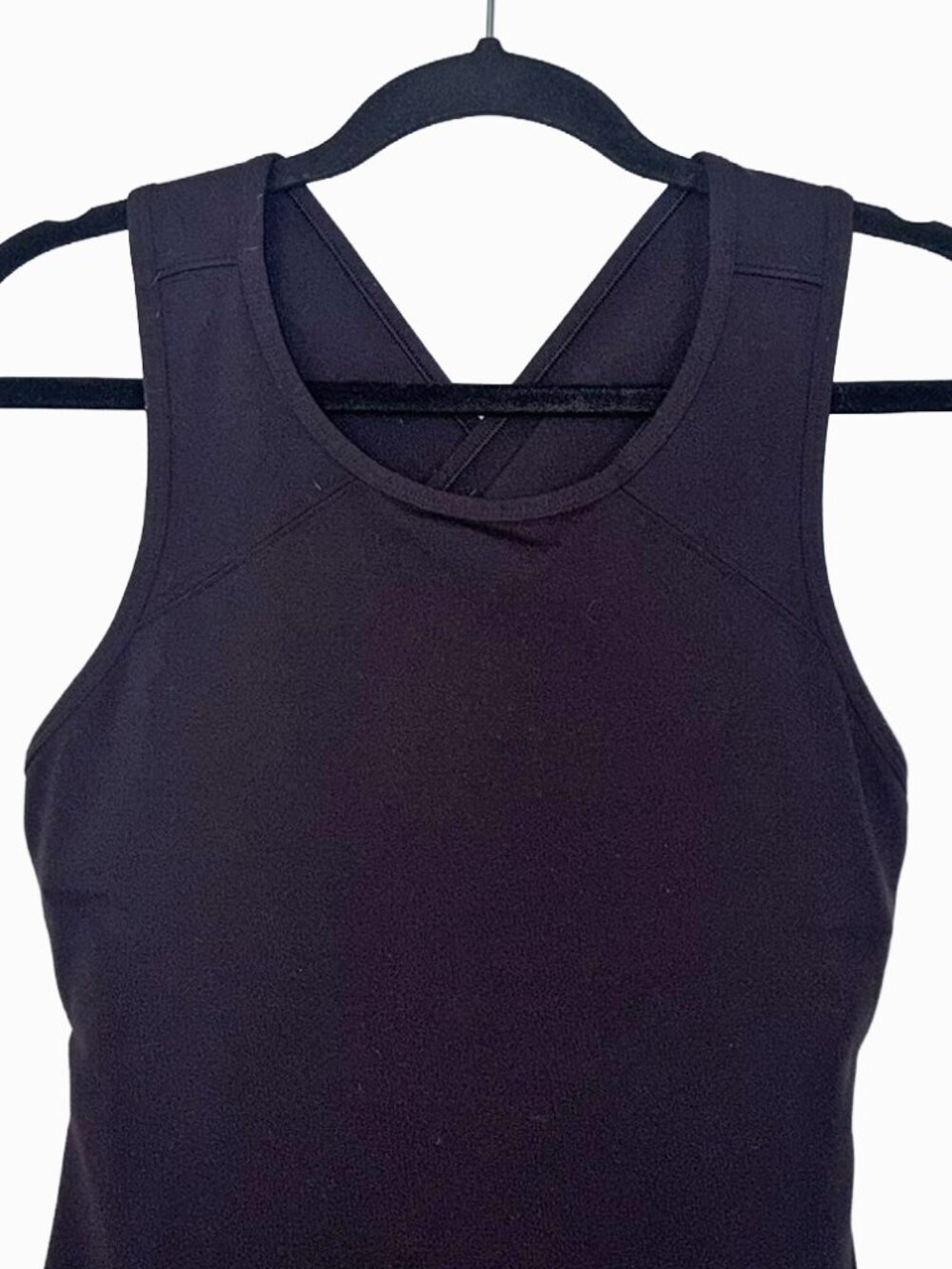 Lululemon Black Picnic Play Criss-Cross Midi Dress - Size S (Est.)